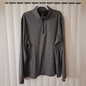 Gerry Quarter Zip Striped Pullover Sweater